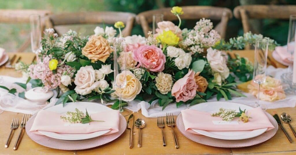 Incorporating Your Wedding Color Palette and Decor