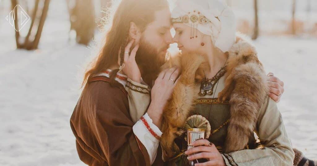 Viking Wedding Attire and Jewelry